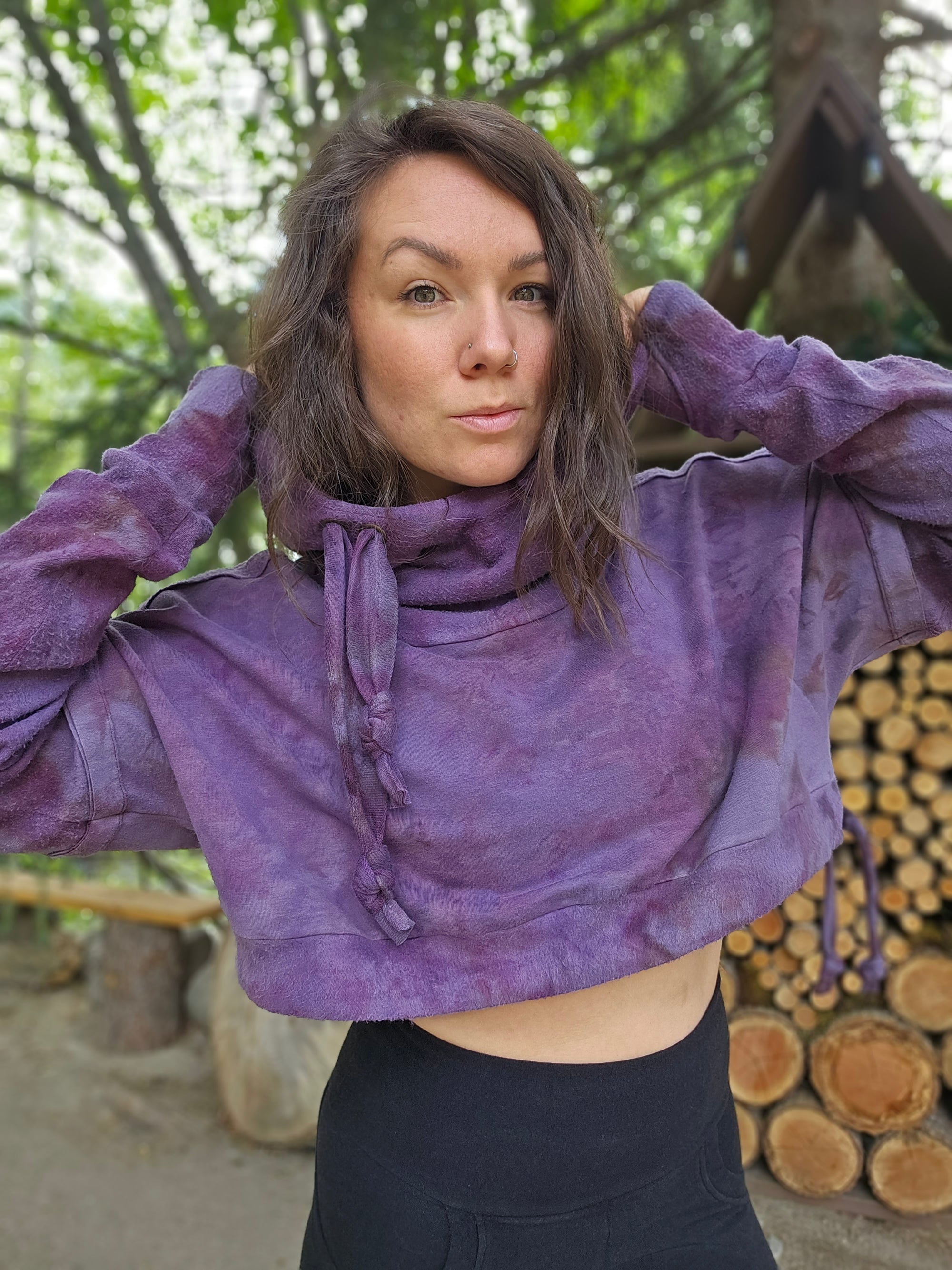 Limited Edition Hemlock Cropped Hoodie