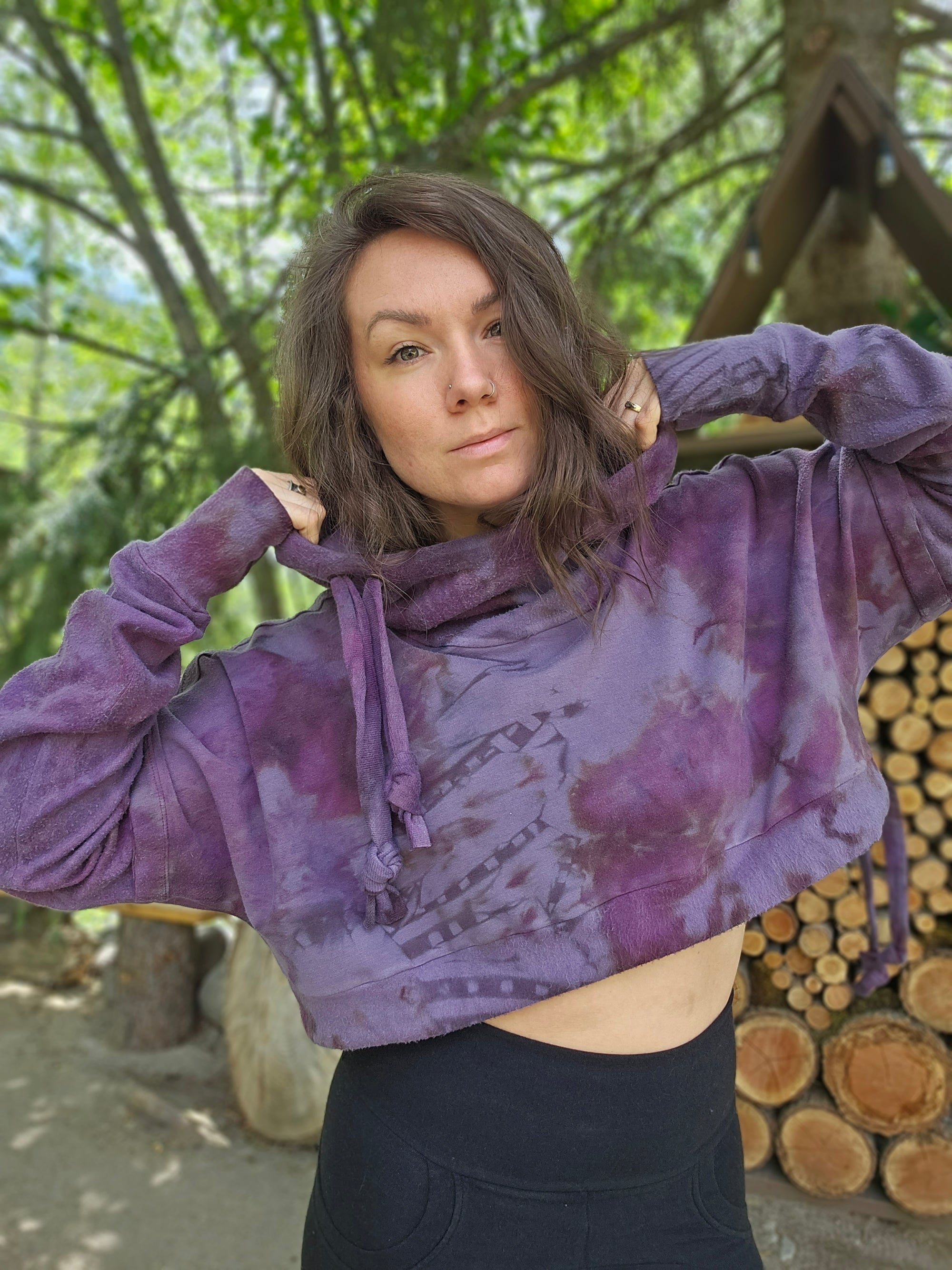 Limited Edition Hemlock Cropped Hoodie