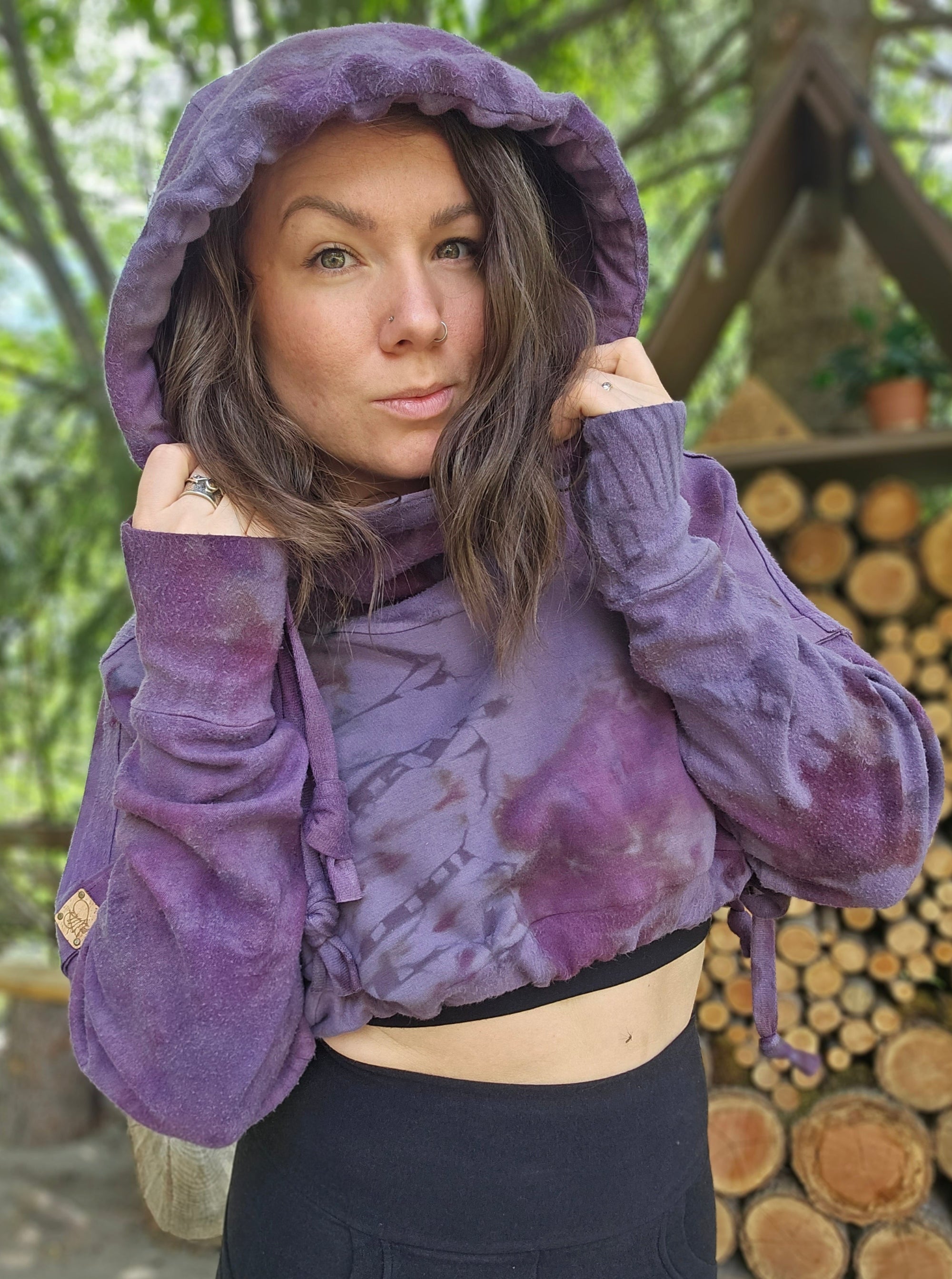 Limited Edition Hemlock Cropped Hoodie