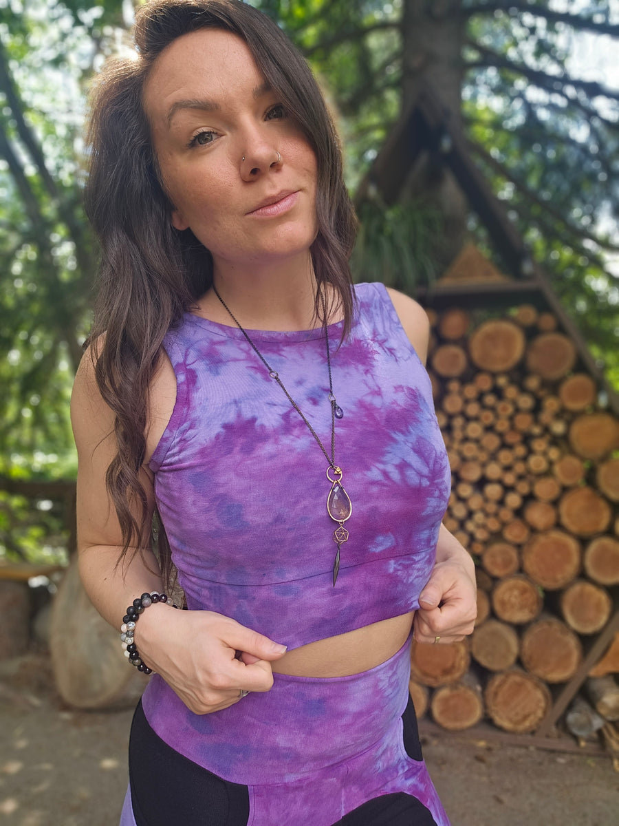 Limited Edition Reversible 4-Way Cassia Crop Top