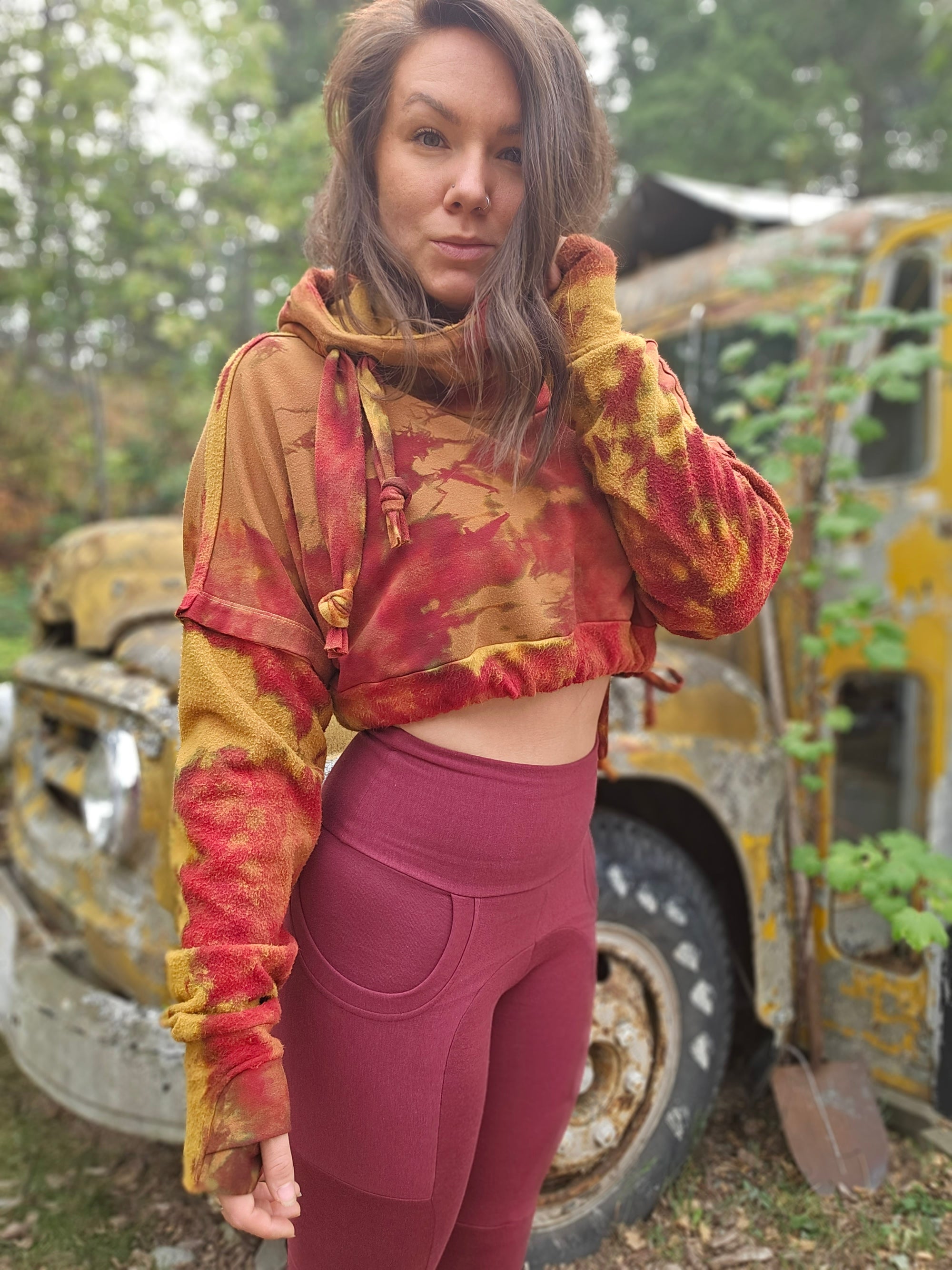 Limited Edition Hemlock Cropped Hoodie