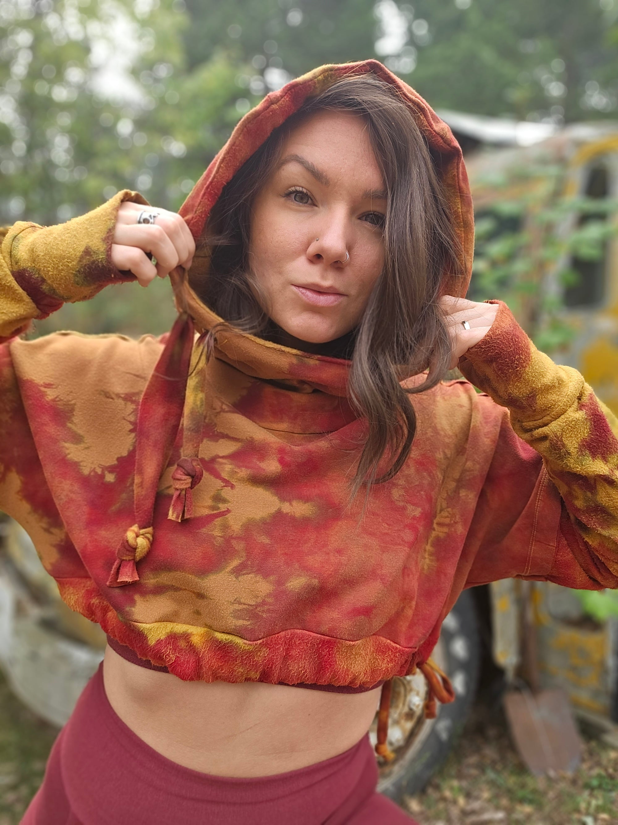 Limited Edition Hemlock Cropped Hoodie