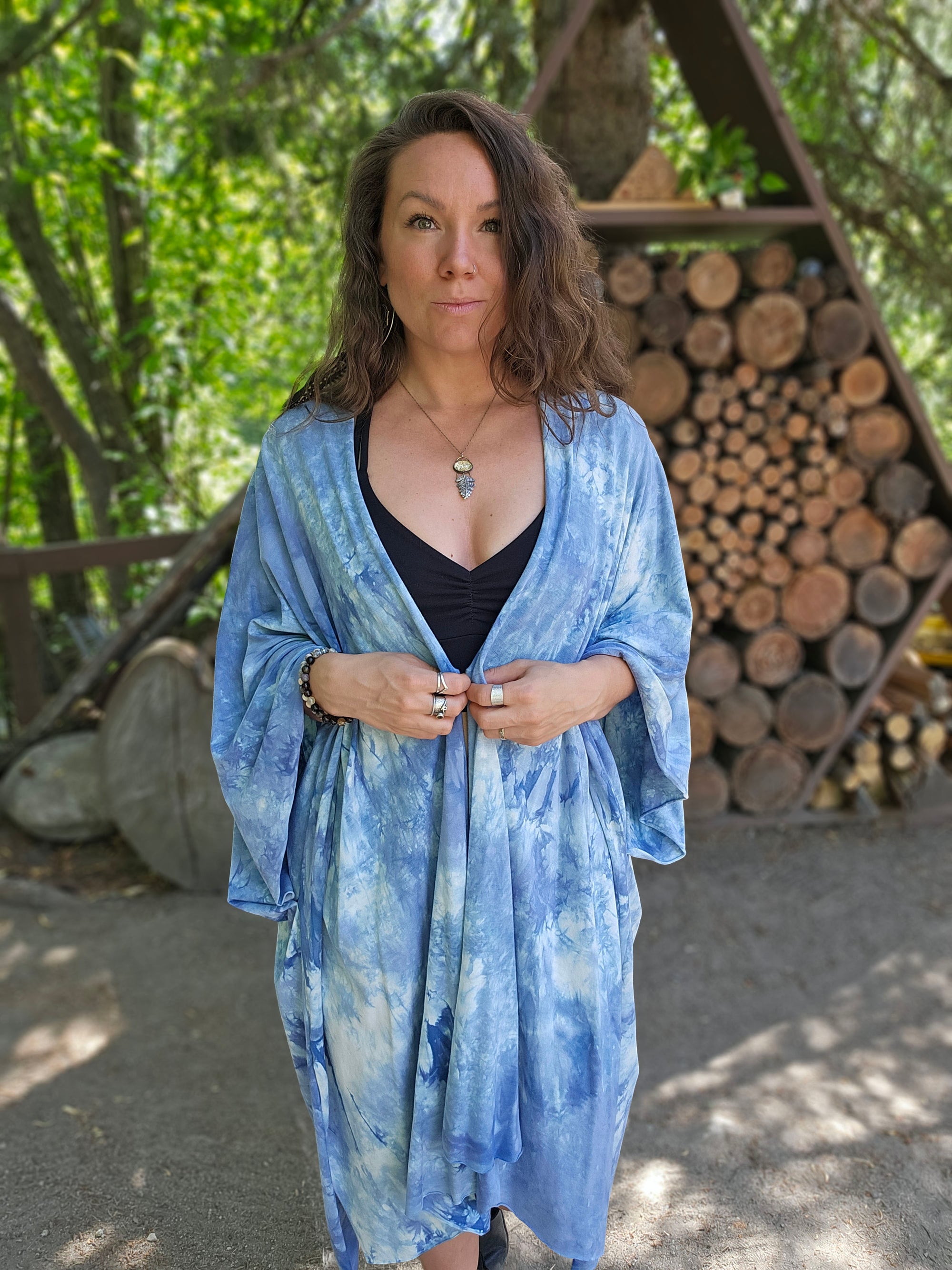 Driftwood Duster - Wedgewood