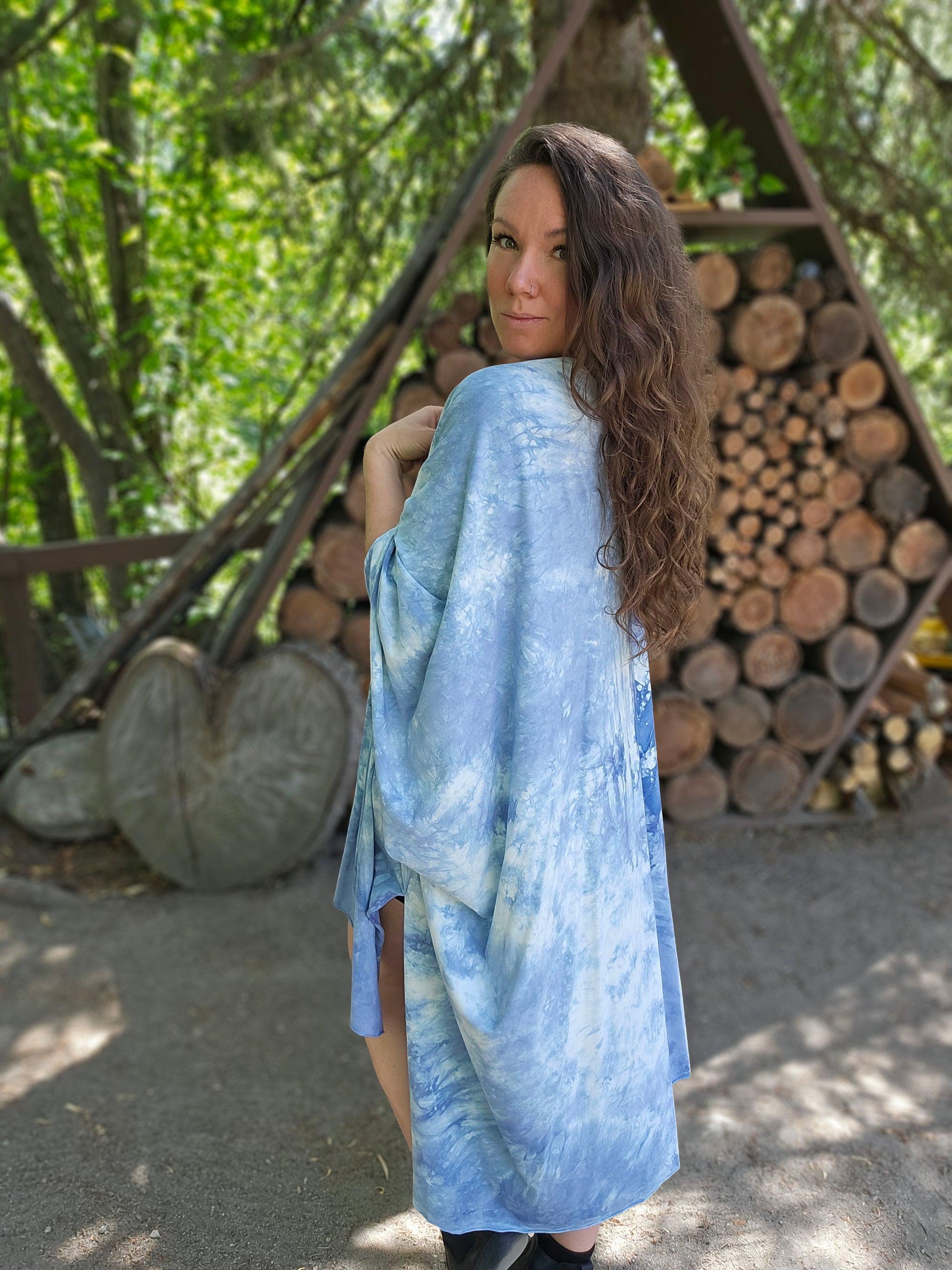 Driftwood Duster - Wedgewood