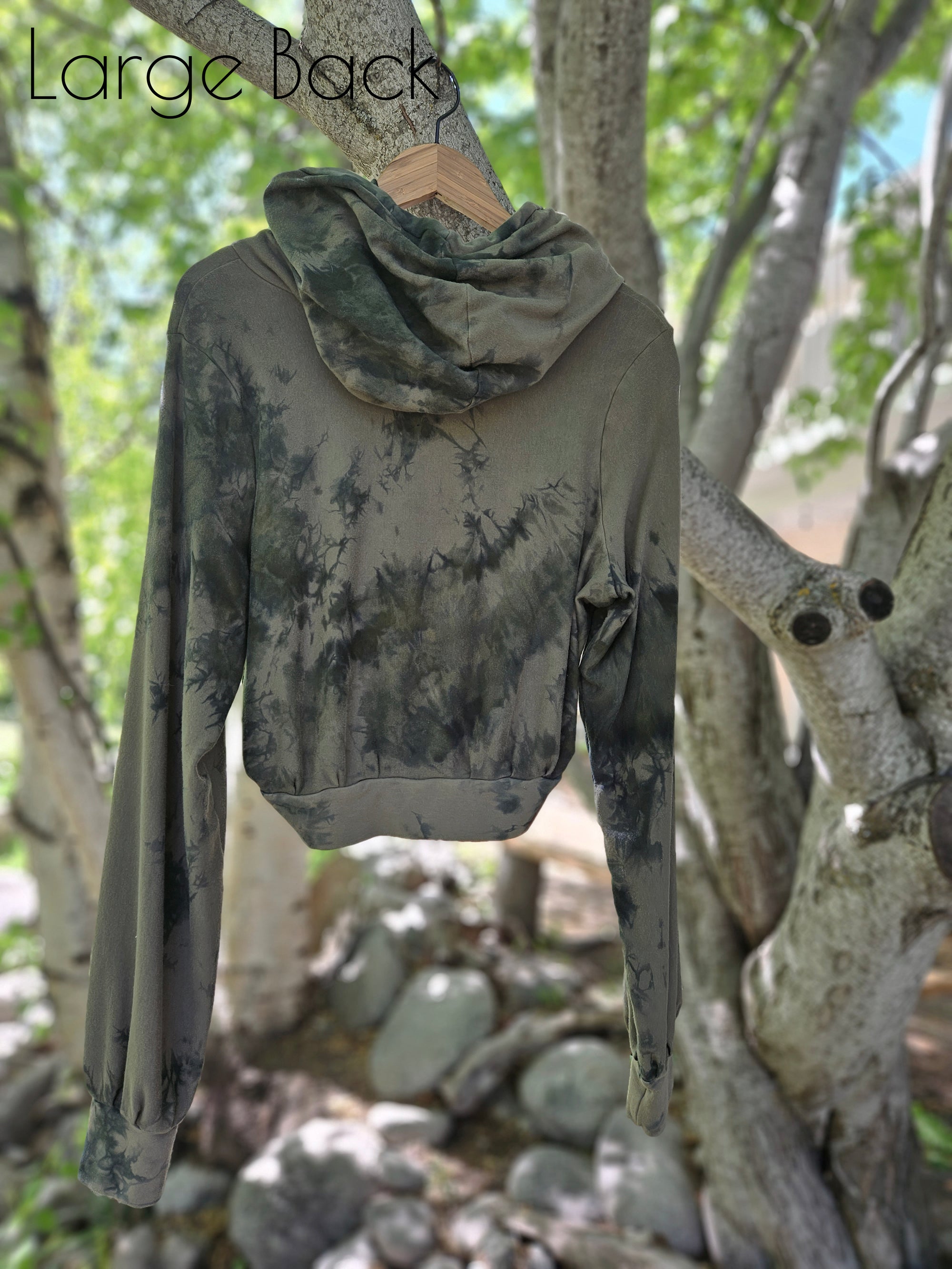 Limited Edition Carob Cropped Hoodie