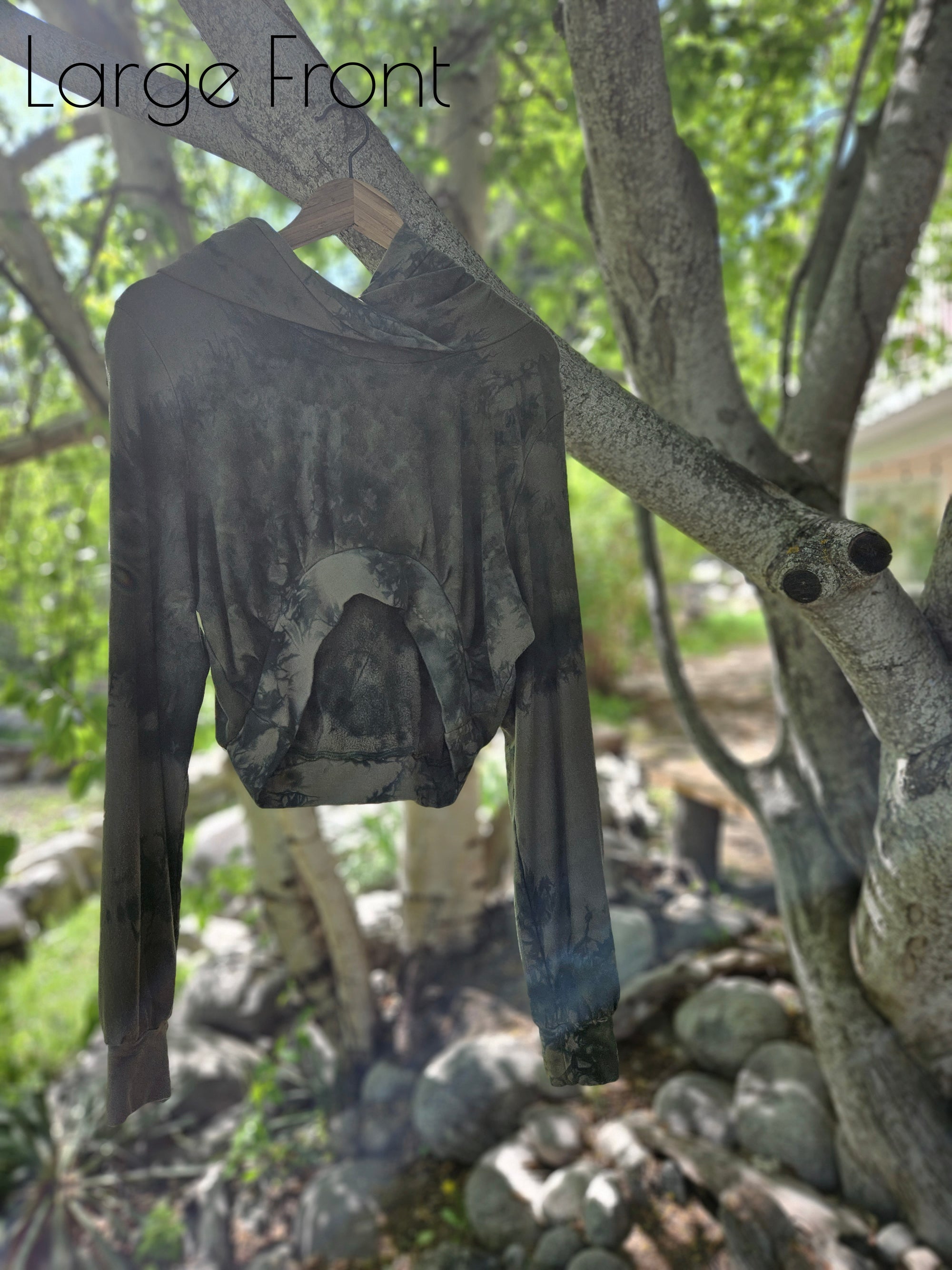 Limited Edition Carob Cropped Hoodie