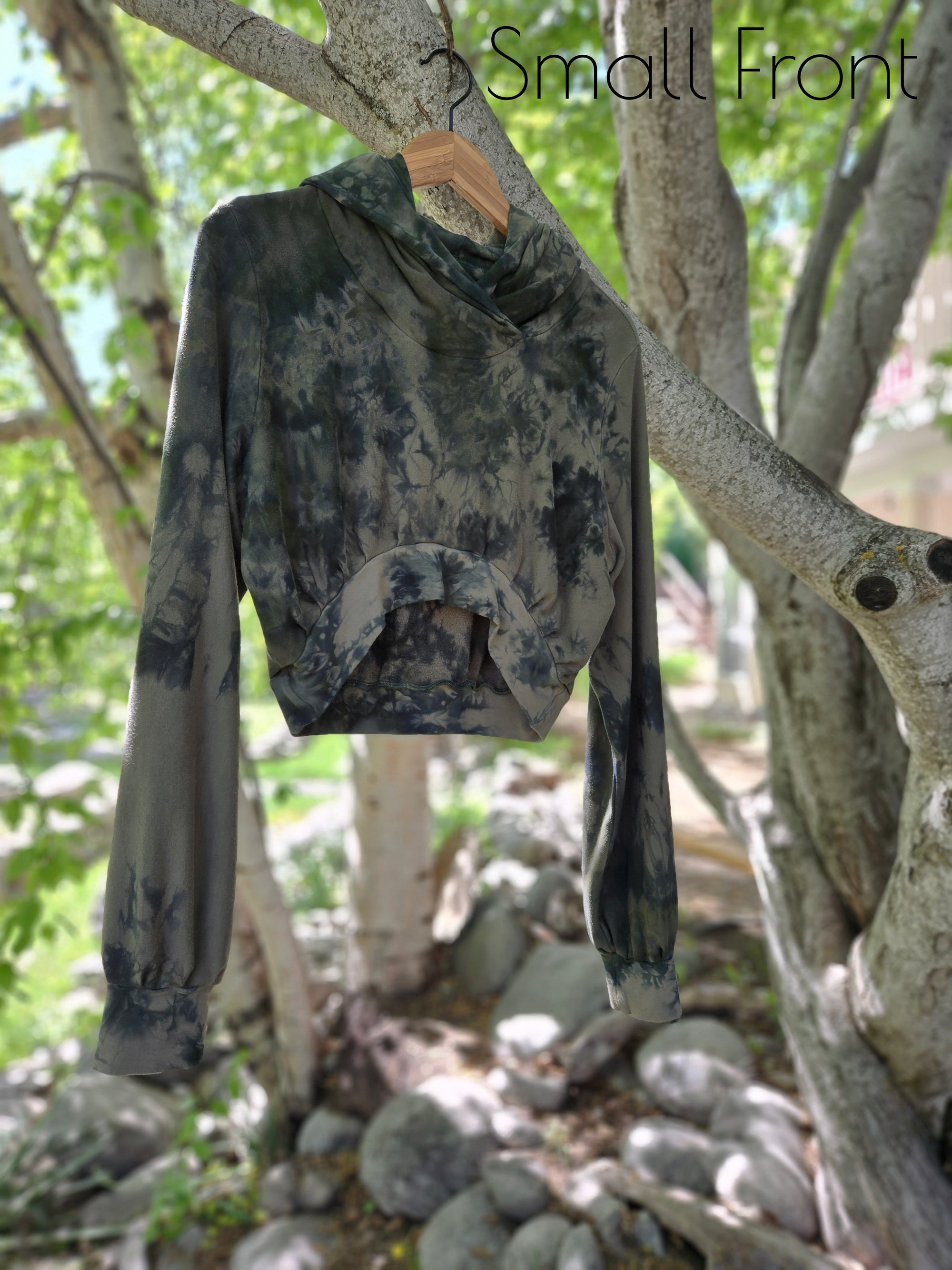 Limited Edition Carob Cropped Hoodie