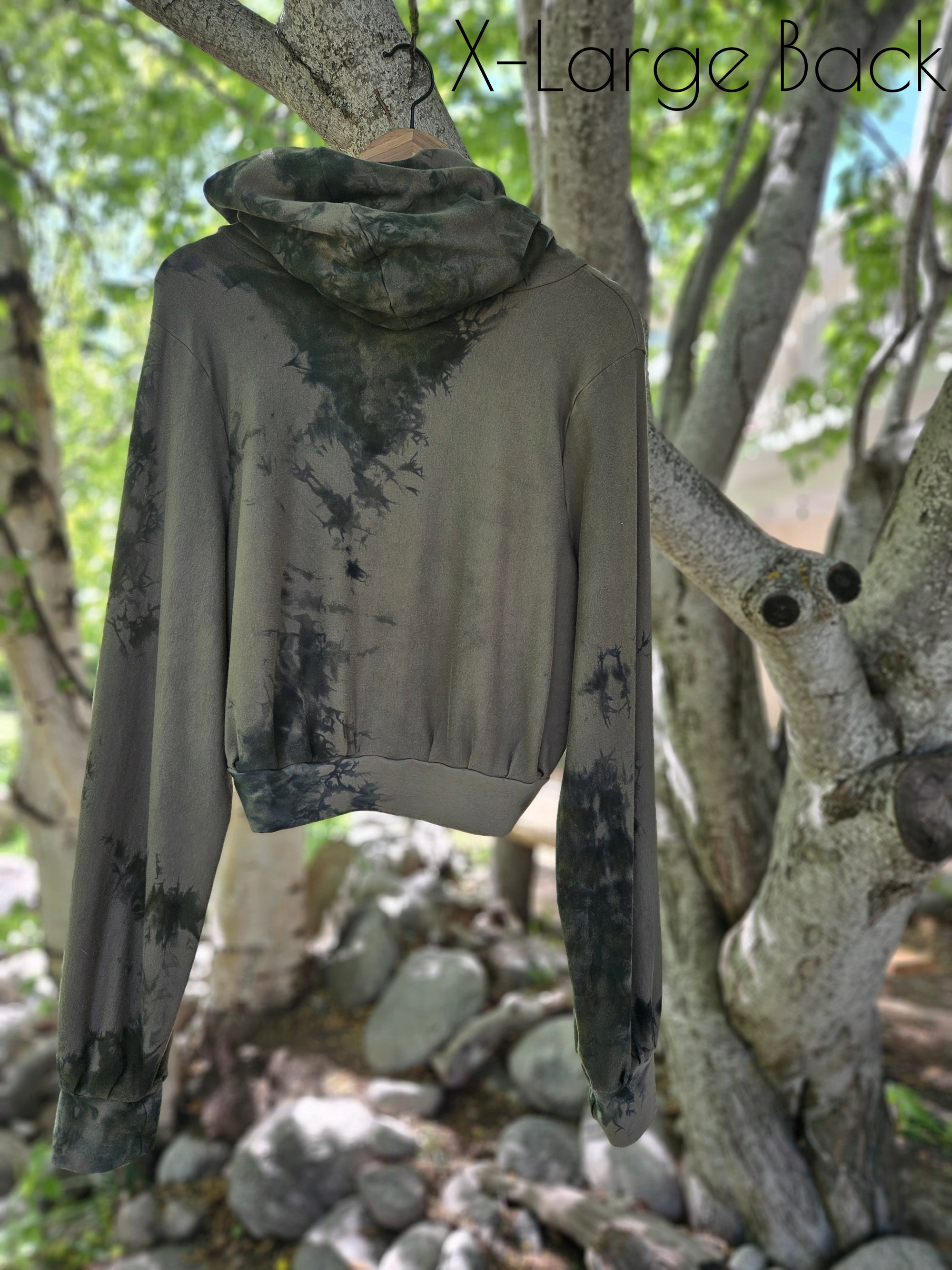 Limited Edition Carob Cropped Hoodie