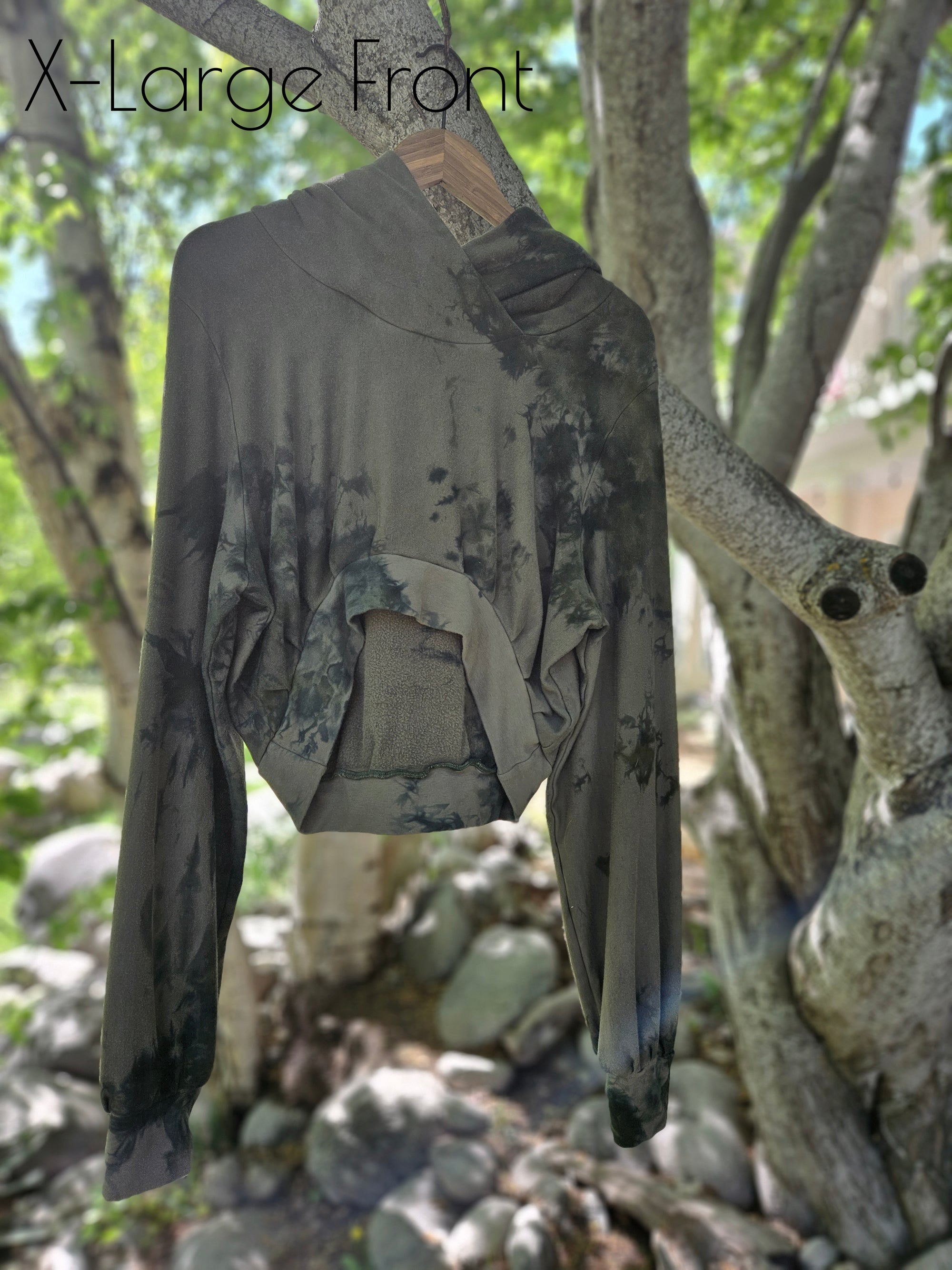 Limited Edition Carob Cropped Hoodie