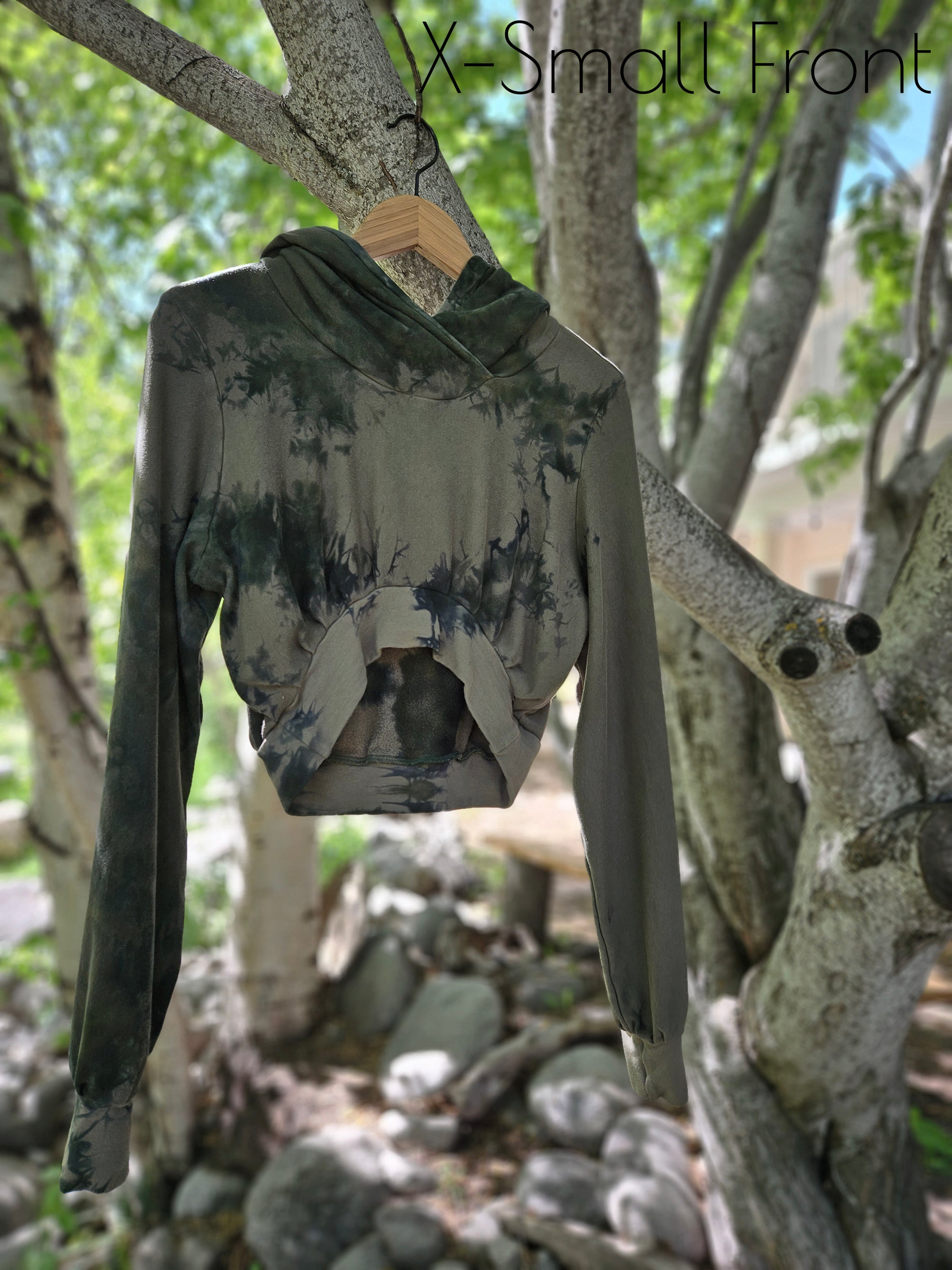 Limited Edition Carob Cropped Hoodie