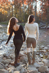 Reversible Long Sleeve Cassia Crop Top