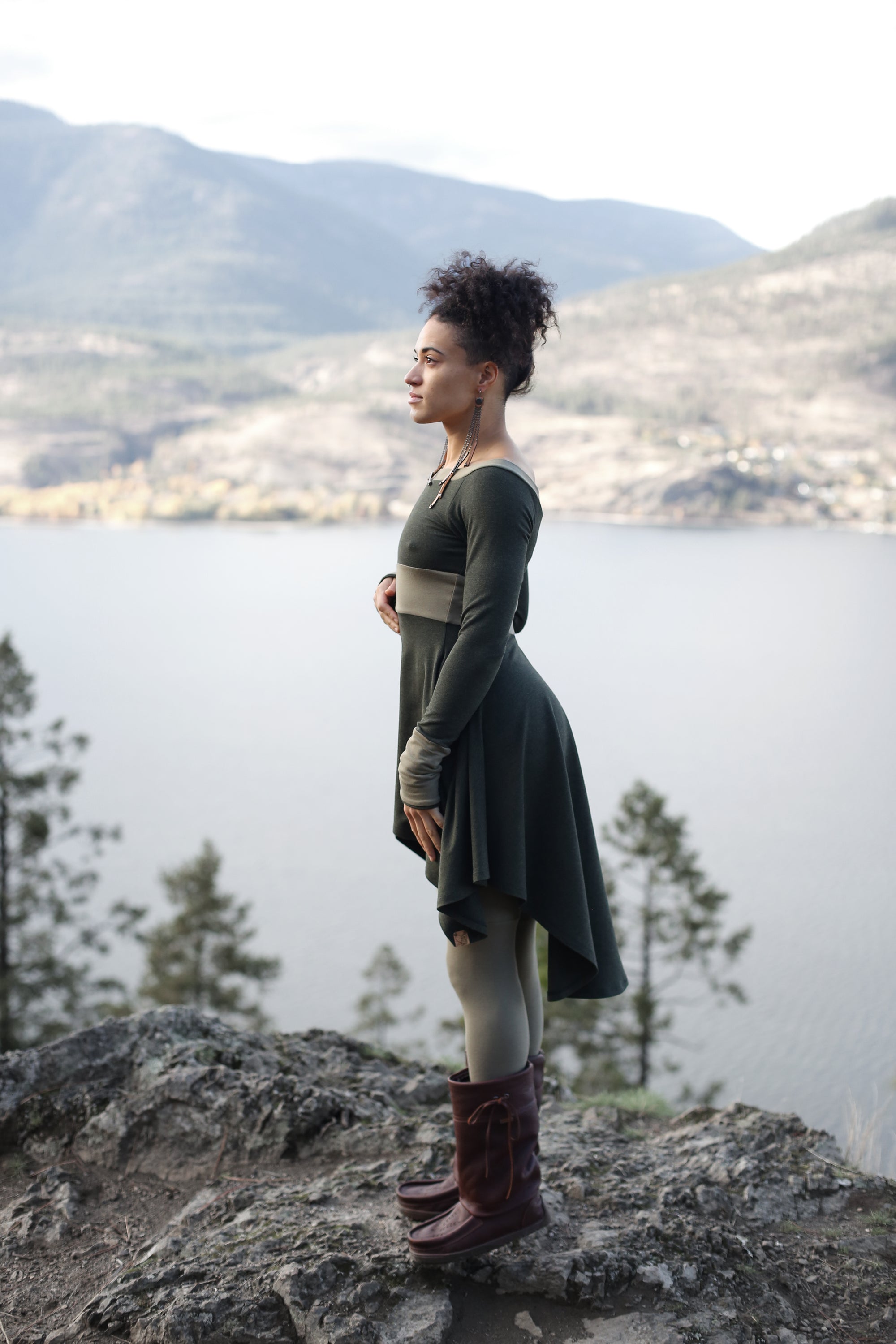 Long Sleeve Rosewood Dress